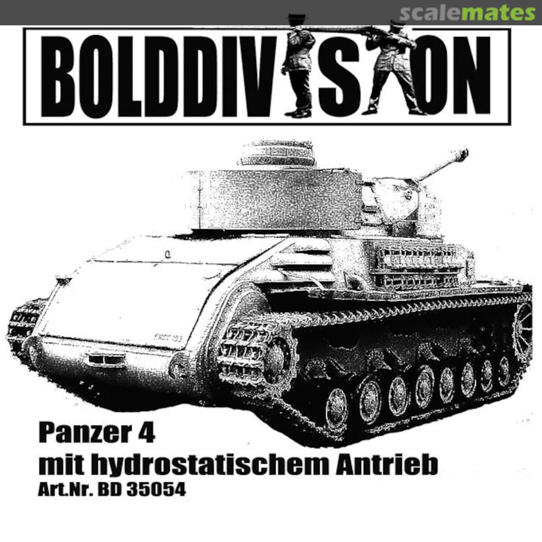 Boxart Panzer 4 with Hydrostatic Drive conversion 35054 Bolddivision