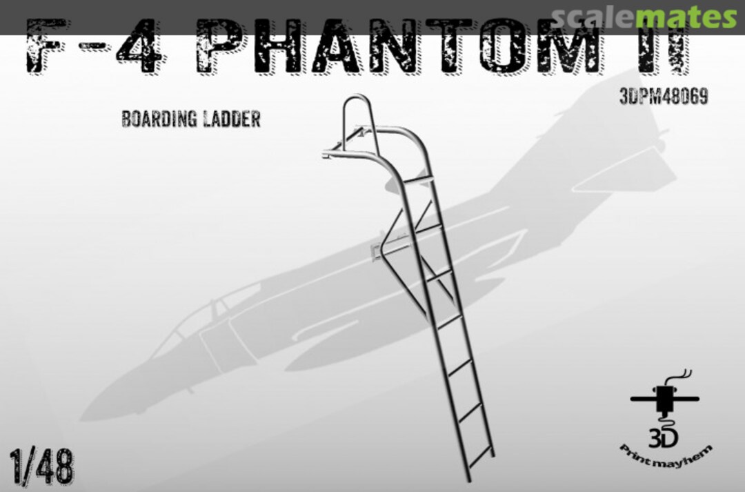 Boxart F-4 Phantom II Boarding Ladder 3DPM48069 3D Print Mayhem