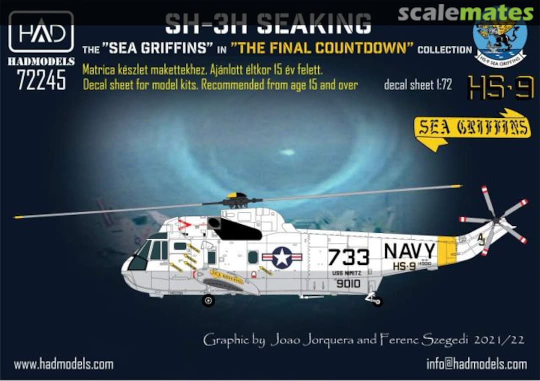 Boxart SH-3H Seaking 72245 HADmodels 