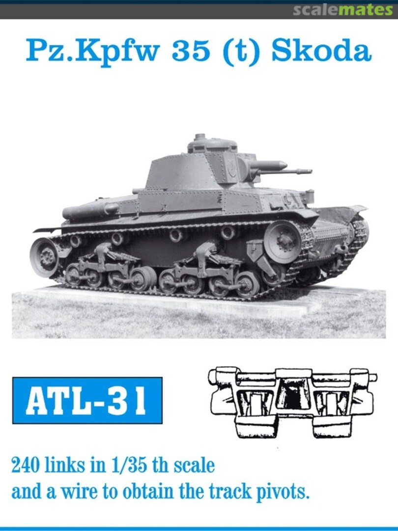 Boxart Pz.Kpfw 35 (t) Skoda ATL-31 Friulmodel