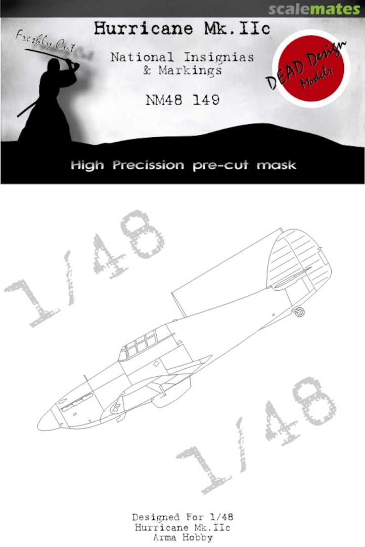 Boxart Hurricane Mk.IIc - National Insignias & Markings NM48149 DEAD Design Models