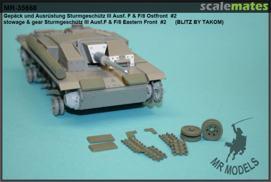 Boxart Stowage & Gear Sturmgeschütz III Ausf.F & F/8 Eastern Front #2 MR-35668 MR Modellbau