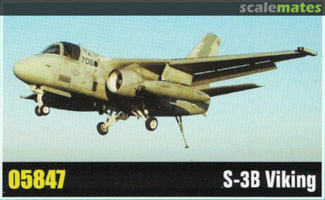 Boxart S-3B Viking Anti-Submarine Aircraft 05847 Trumpeter