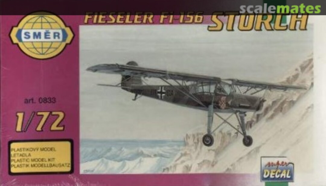 Boxart Fieseler Fi-156 Storch 0833 Směr