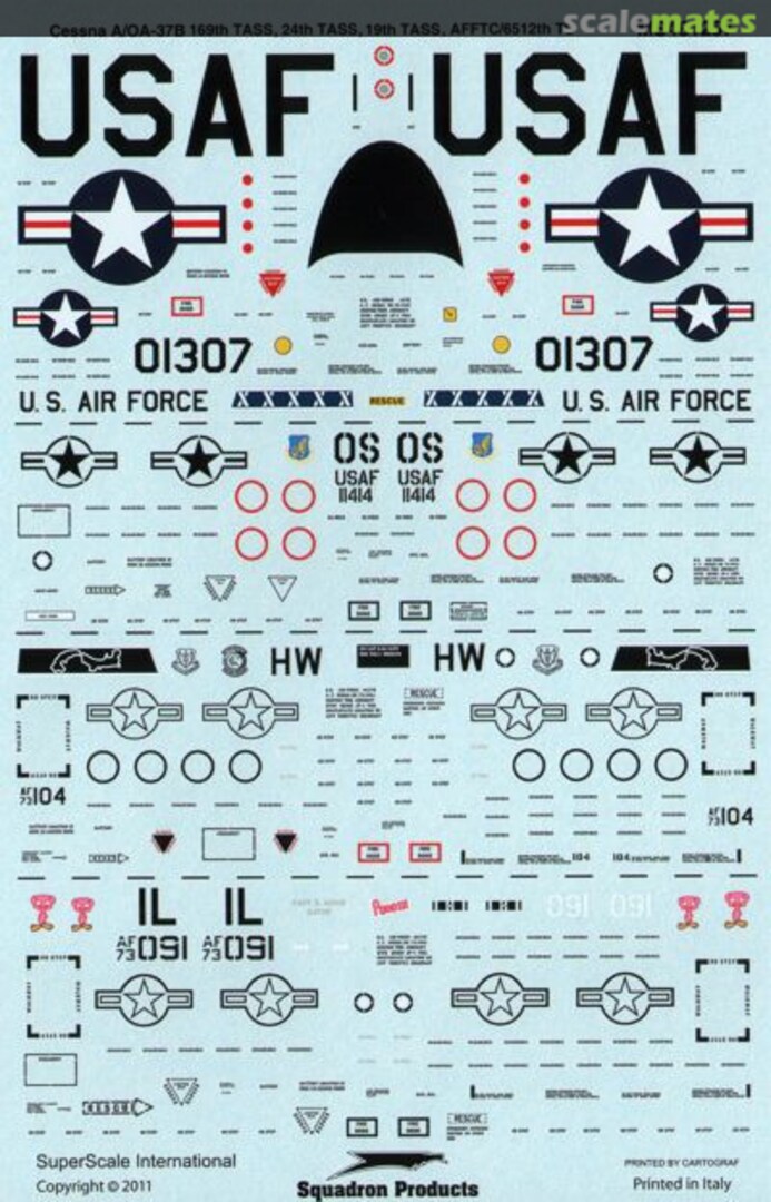 Boxart Cessna A-37B / OA-37B Dragonfly MS481257 SuperScale International