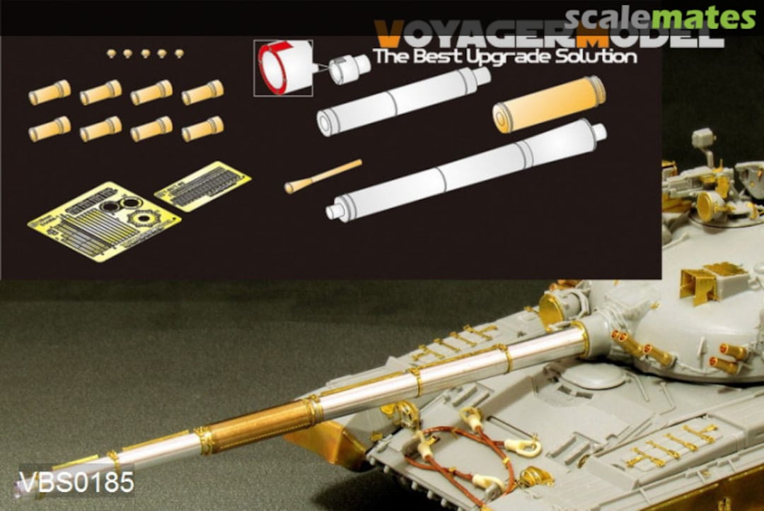 Contents 2A26 Barrel (T-80 Early Version) VBS0185 Voyager Model