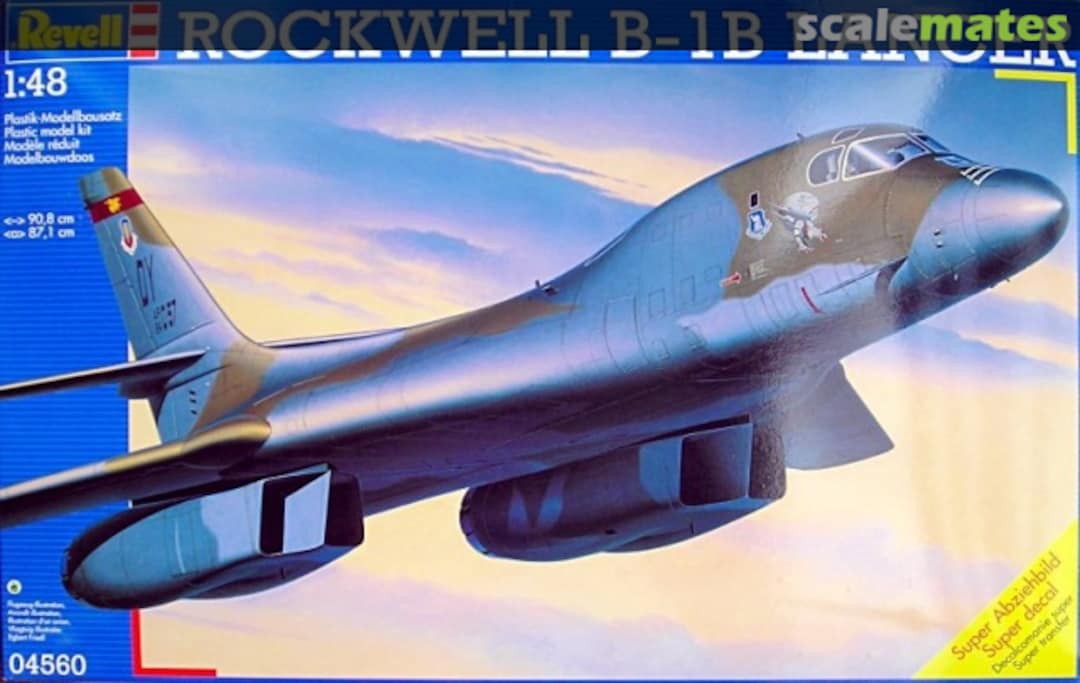 Boxart Rockwell B-1B Lancer 04560 Revell