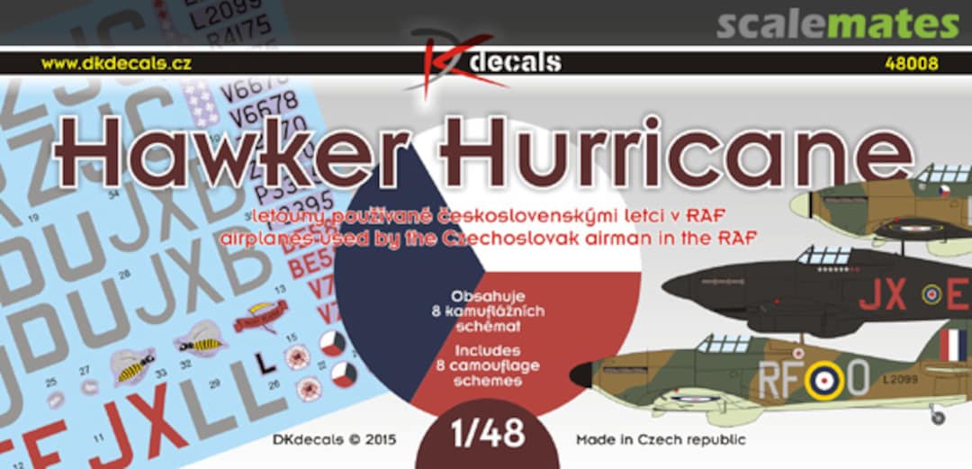 Boxart Hawker Hurricane 48008 DK Decals