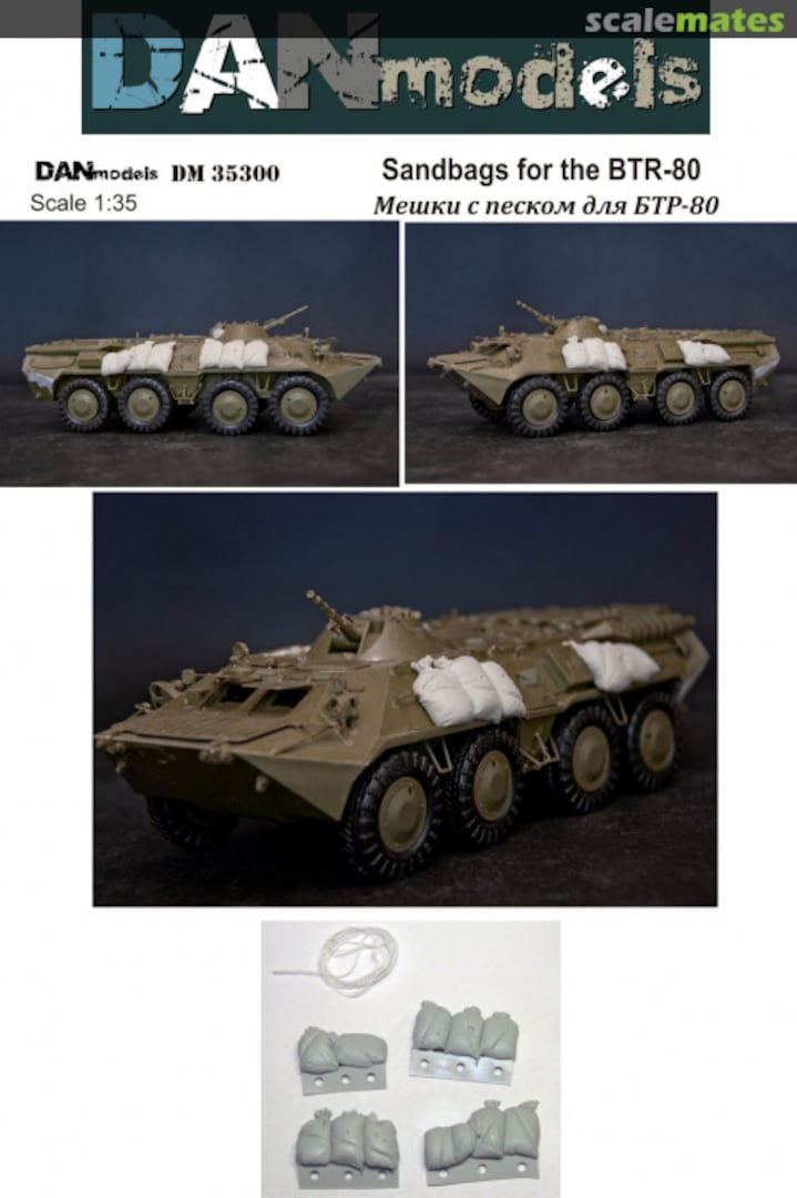 Boxart Sandbags for BTR-80 DM35300 DANmodels