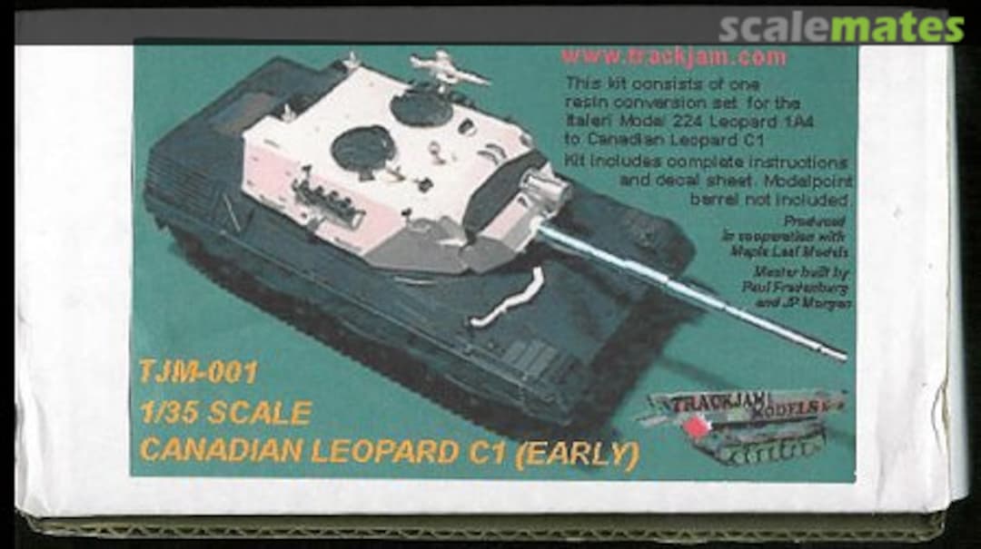 Boxart Leopard C1 Conversion Kit (Early Version) TJM-001 Trackjam Models