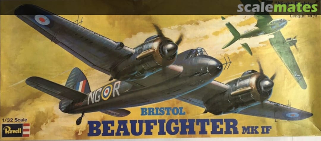 Boxart Bristol Beaufighter Mk IF H-251 Revell