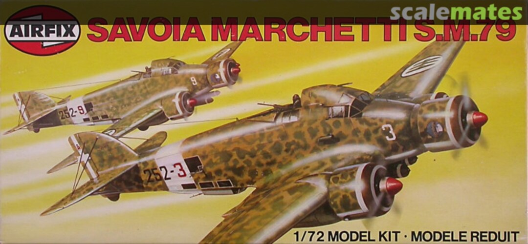 Boxart Savoia-Marchetti S.M.79 04007-3 Airfix