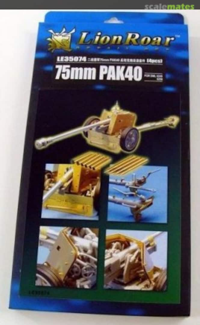 Boxart 75mm PaK40 ~für Dragon~ LE35074 Lion Roar