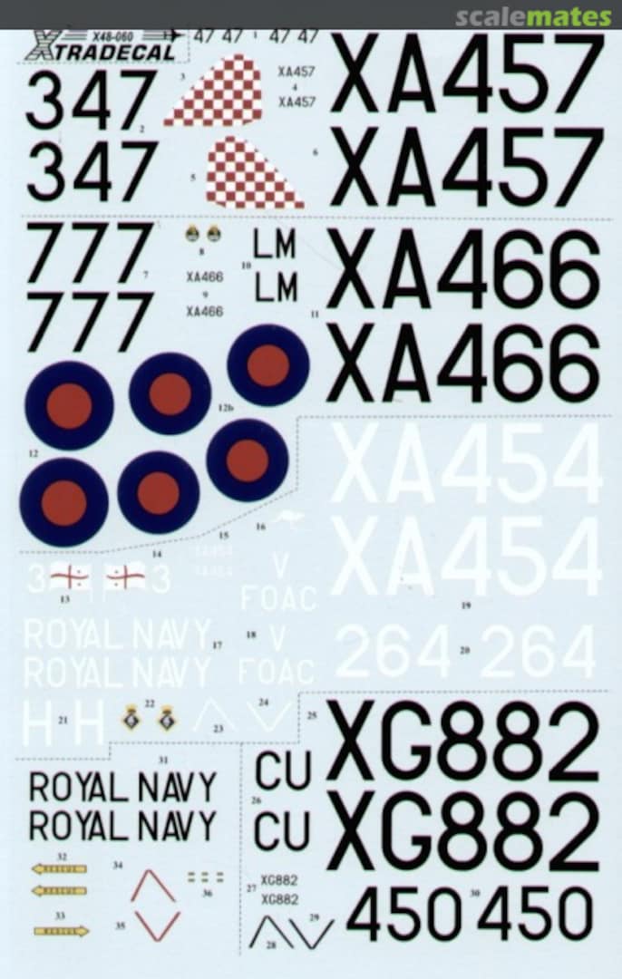 Boxart Fairey Gannet AS Mk 1 X48-060 Xtradecal