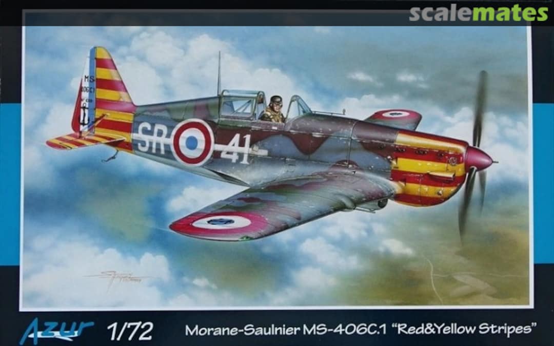 Boxart Morane Saulnier MS 406 A114 Azur