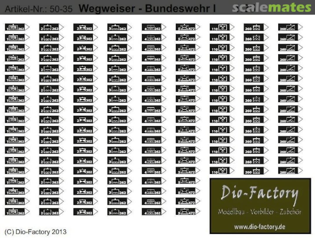 Boxart Wegweiser Bundeswehr I 50-35 Dio-Factory