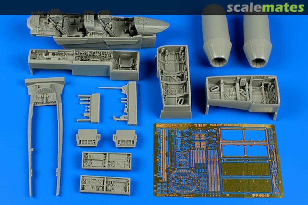 Boxart F/A-18F Super Hornet detail set 4640 Aires