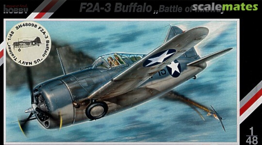 Boxart F2A-3 Buffalo "US Navy Trainer" / "Battle of Midway" SH48098 Special Hobby