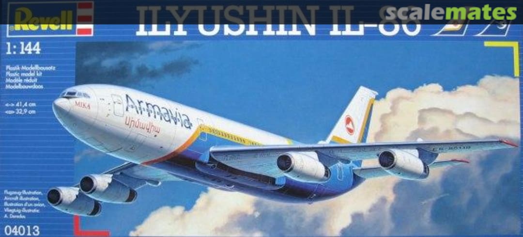 Boxart Ilyushin IL-86 04013 Revell