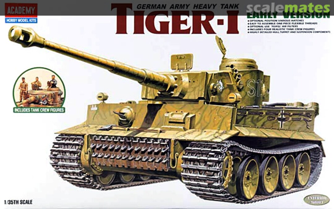 Boxart Tiger I (früh) 1386 Academy