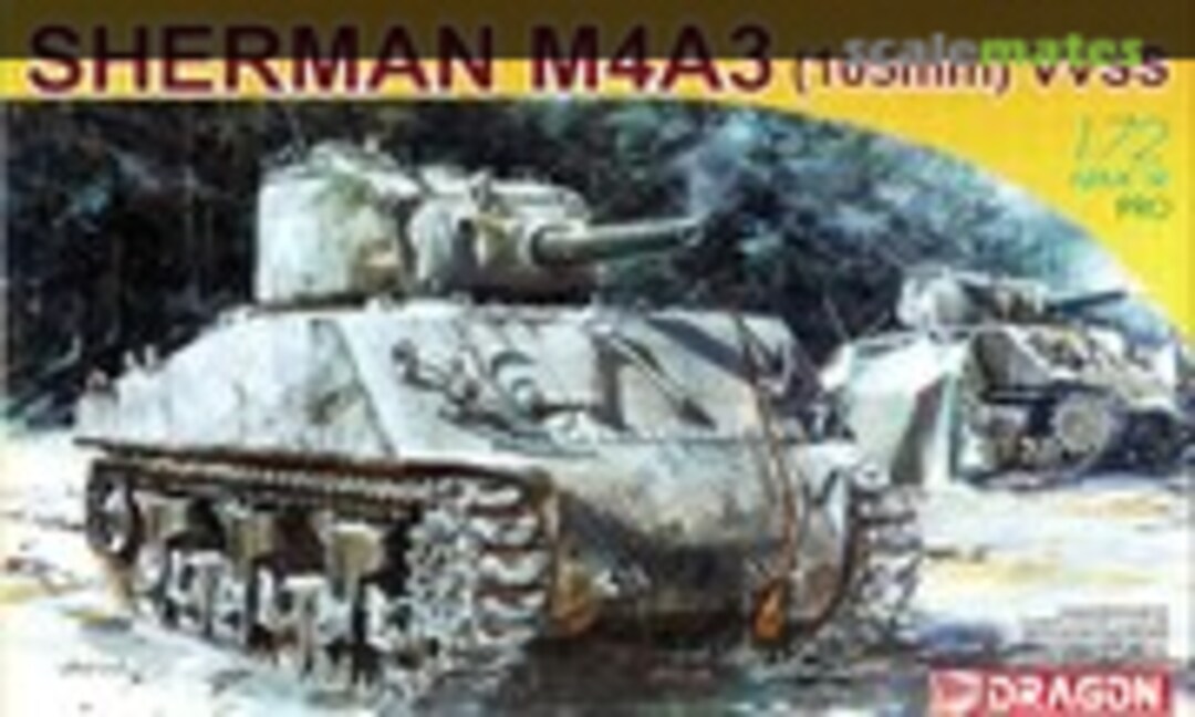 1:72 M4A3 Sherman (105mm) VVSS (Dragon 7274)