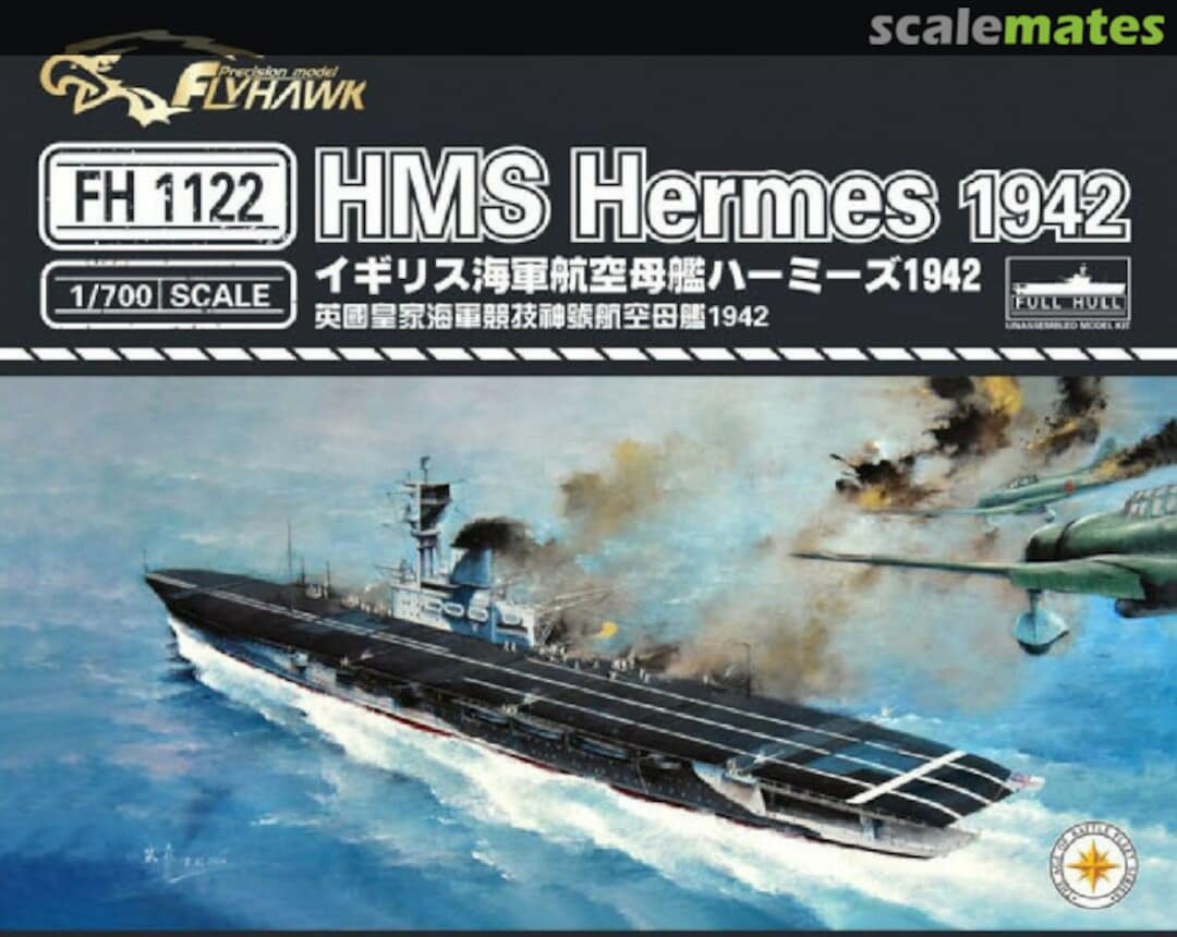 Boxart HMS Hermes 1942 FH1122 FlyHawk Model