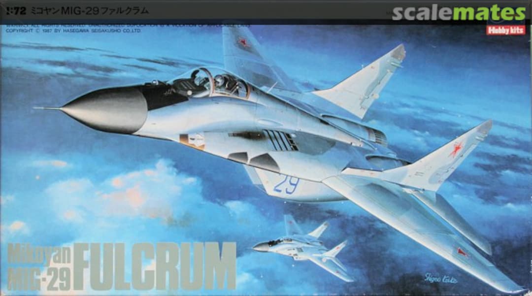 Boxart MiG-29 Fulcrum 04022 Hasegawa