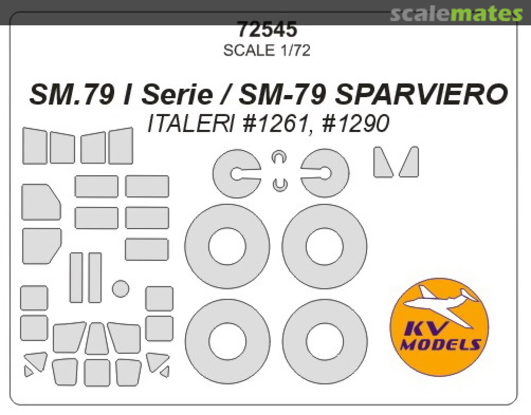 Boxart SM.79 Spaviero/I.Serie 72545 KV Models