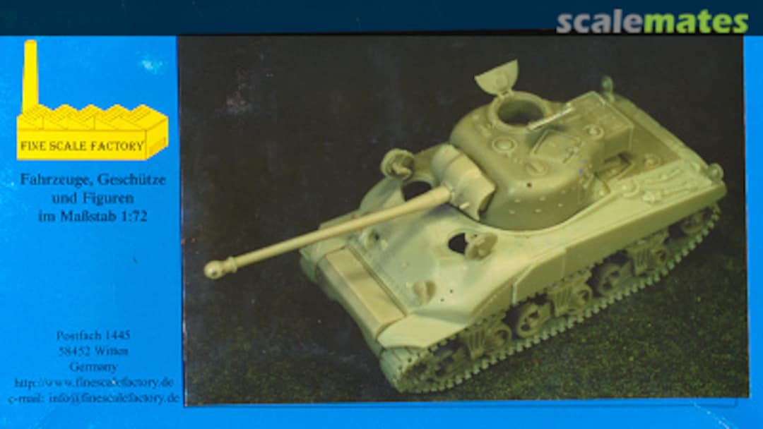 Boxart Sherman Firefly IC Hybrid TL 022 Fine Scale Factory