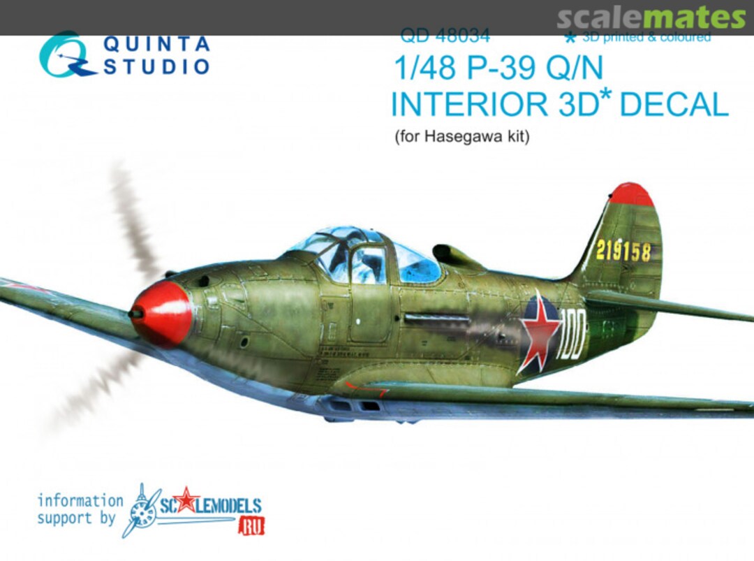 Boxart P-39Q/N QD48034 Quinta Studio