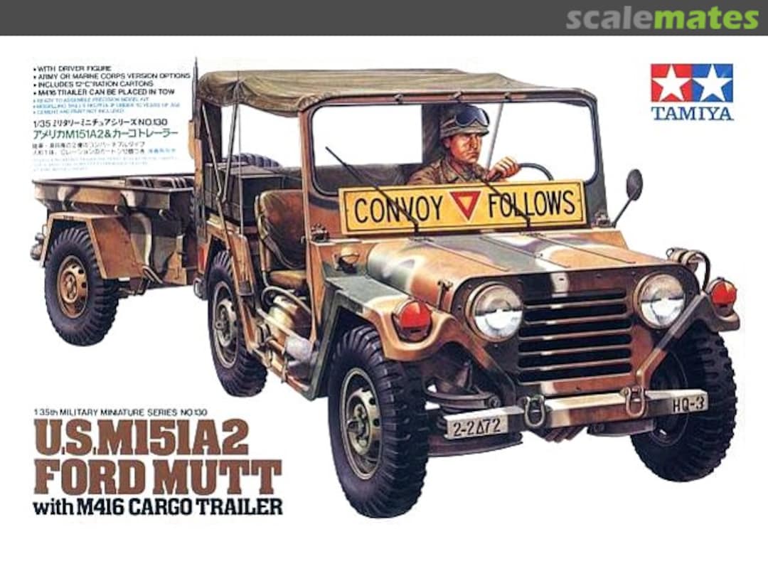 Boxart M151A2 Ford MUTT 35130 Tamiya