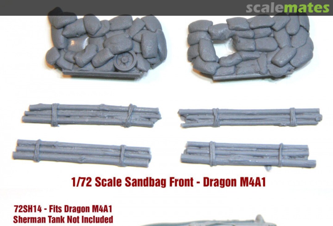 Boxart Sand Bag Fronts/Logs 72SH14 Value Gear