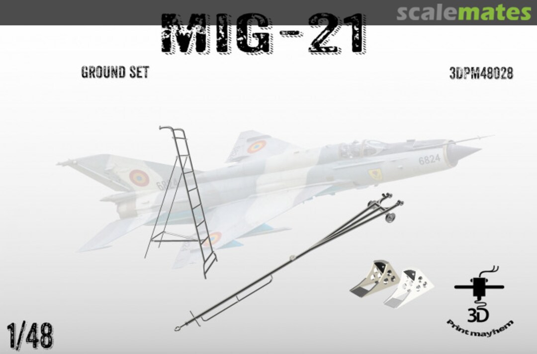 Boxart Mig-21 Ground set 3DPM48028 3D Print Mayhem