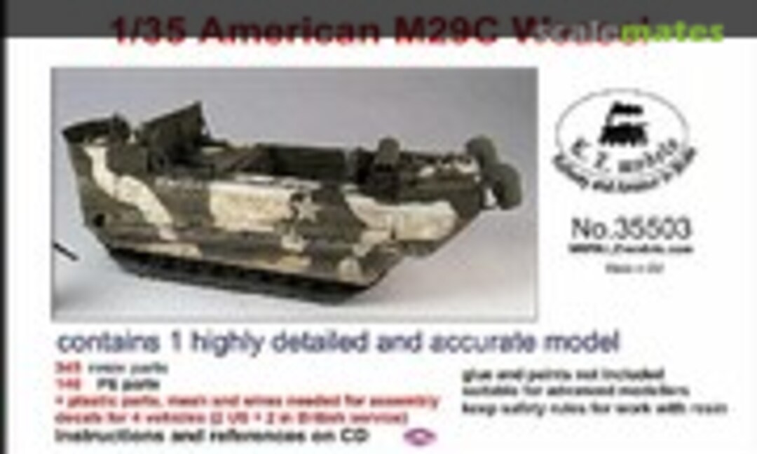 1:35 M29C Weasel (L.Z. Models 35503)