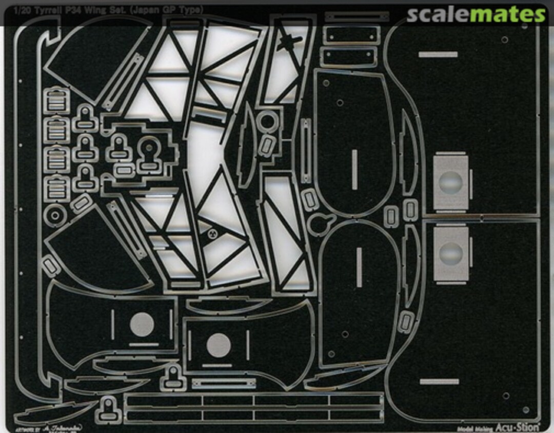 Boxart Tyrrell P34 Wing Set (Japan GP Type) ACS8809 Acu-Stion
