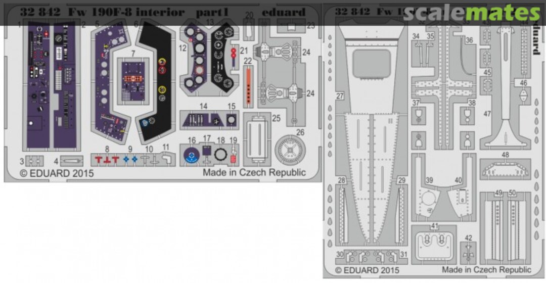 Boxart Fw 190F-8 interior S.A. 32842 Eduard