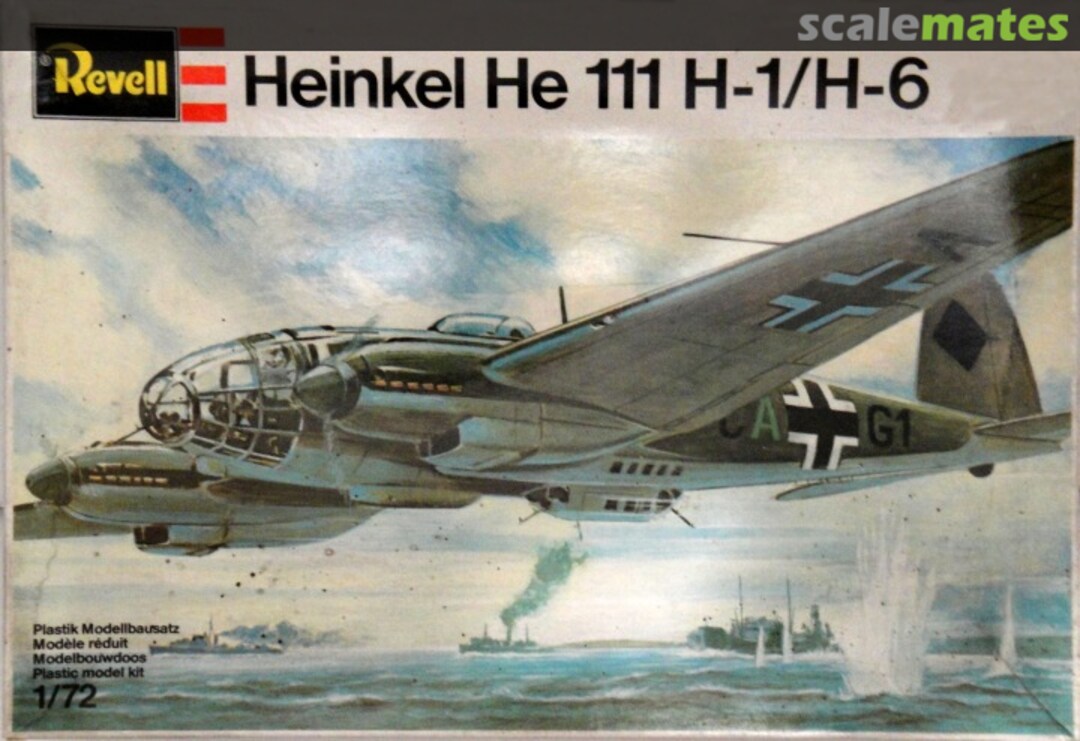 Boxart Heinkel He 111 H-1/H-6 0209 Revell