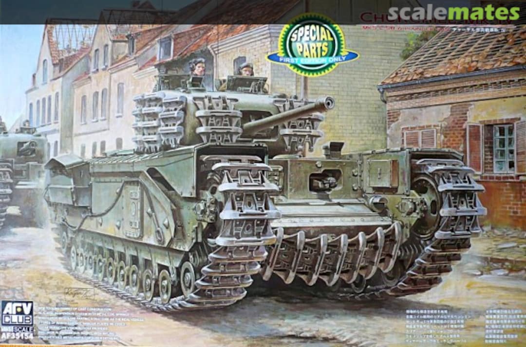 Boxart Churchill Mk IV AF35154 AFV Club