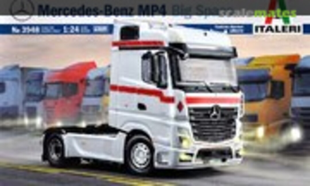 1:24 Mercedes Benz MP4 Big Space (Middle Roof) (Italeri 3948)