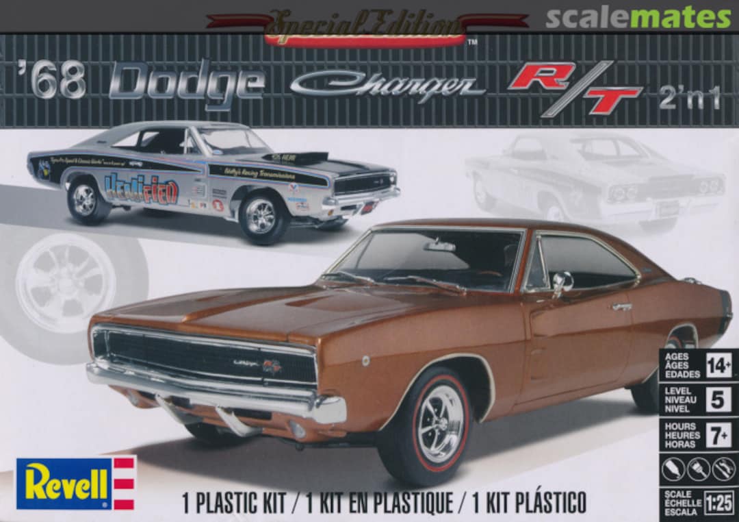 Boxart ‘68 Dodge Charger R/T 85-4202 Revell