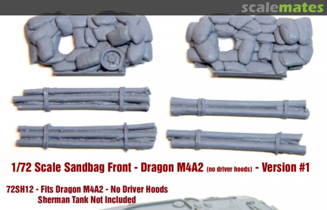 Boxart Sand Bag Fronts/Logs 72SH12 Value Gear