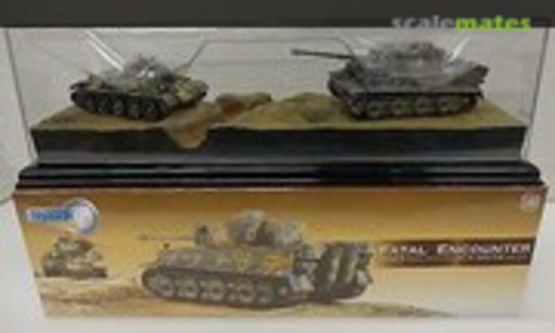 1:72 &quot;Fatal Encounter&quot; Tiger I Early Production vs T-34/76 Mod.1940 + Diorama Base (Dragon Armor 60227)