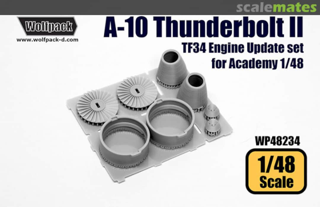 Boxart A-10 Thunderbolt II TF34 engine update set WP48234 Wolfpack