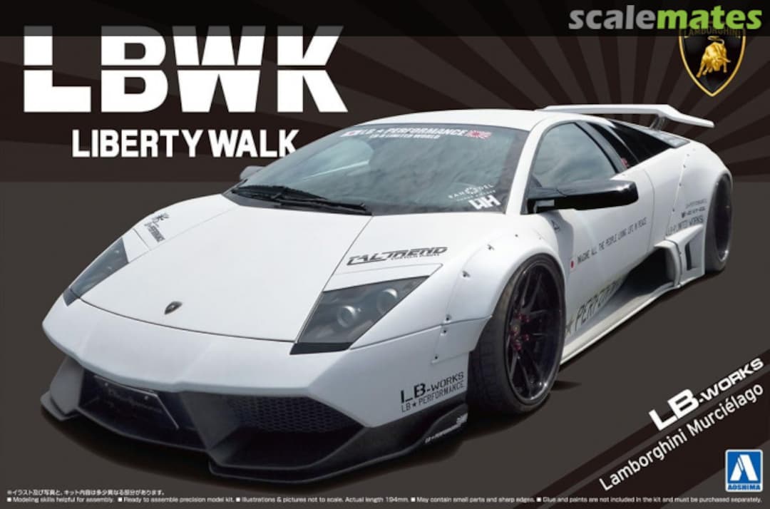 Boxart LB-Works Lamborghini Murcielago Ver. 1 059920 Aoshima