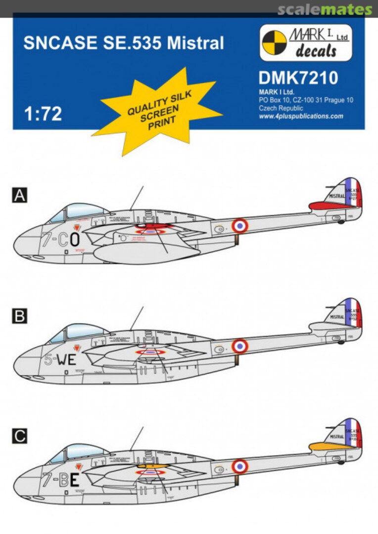 Boxart SNCASE SE.535 Mistral DMK7210 Mark I