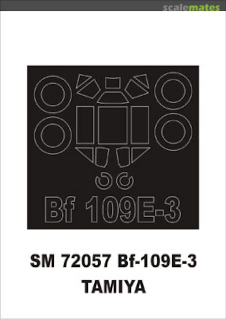 Boxart Bf 109E-3 SM72057 Montex