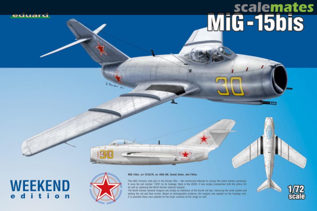 Boxart MiG-15bis 7424 Eduard