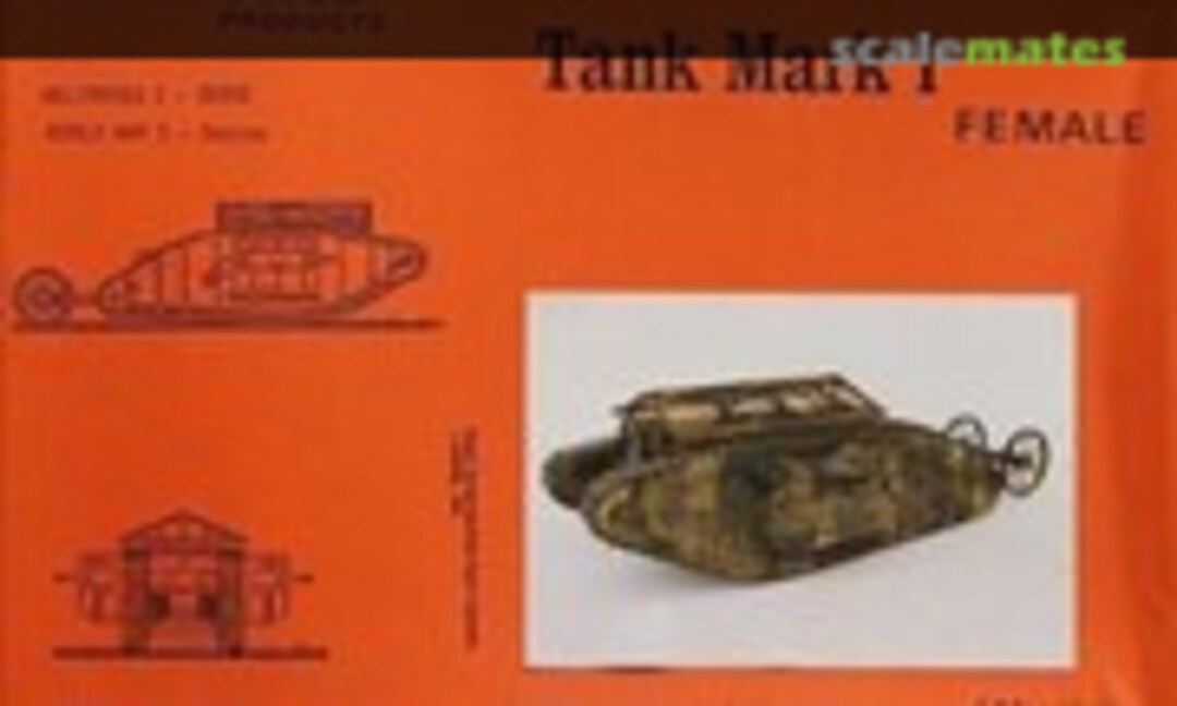 1:35 Tank Mark I Female (Airmodel AM-1043)