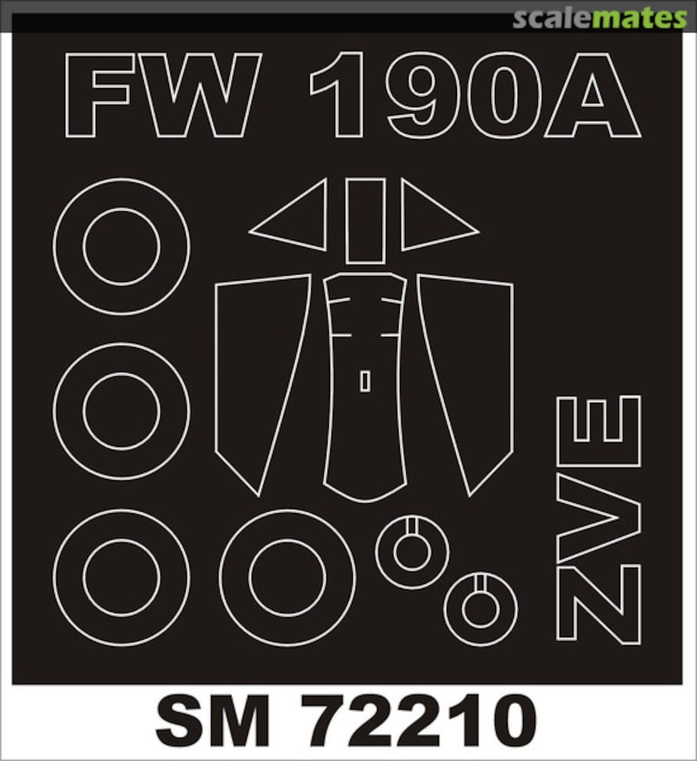 Boxart Focke-Wulf Fw 190A SM72210 Montex