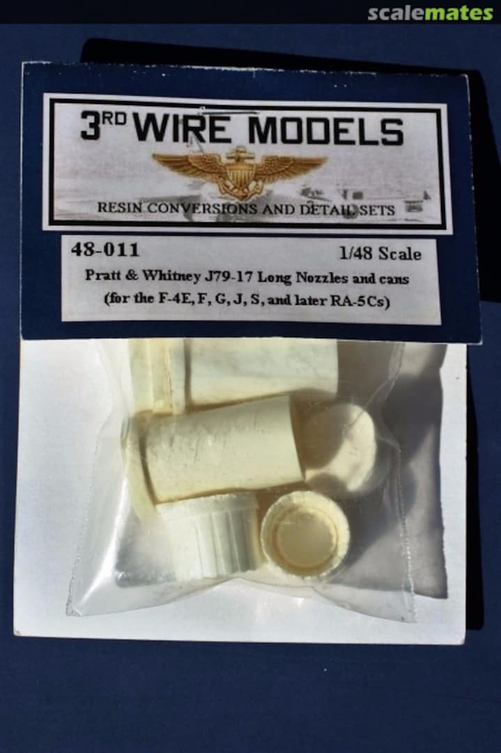 Boxart for: F-4E/F/G/J/S & late RA-5Cs 48-011 3rd Wire Models